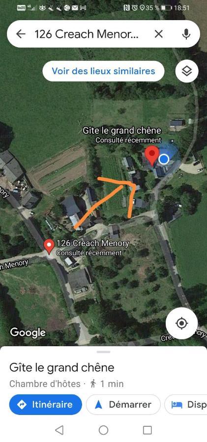 Le Gite "Le Grand Chene" Le Cloitre-Saint-Thegonnec 外观 照片